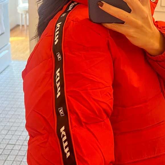 KITH RED PUFFER JACKET - Picture 6 of 8